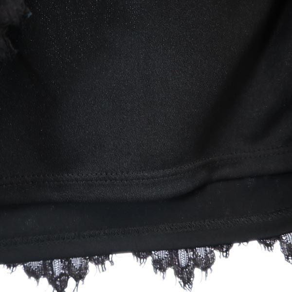 unused LOVELESS Sanyo Shokai No sleeve Cut Setup 36 black skirt Women Used