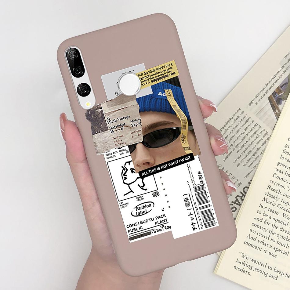 6.59" For Cover Huawei P Smart Z Case Huawei Y9 Prime 2019 STK-LX1 Shockproof Cases Silicone TPU Cute Printed Pattern Back Cover