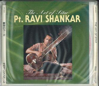 

CD RAVI SHANKAR - Art Of Sitar MP9504PROMO EMI Japan Obi World Music Used