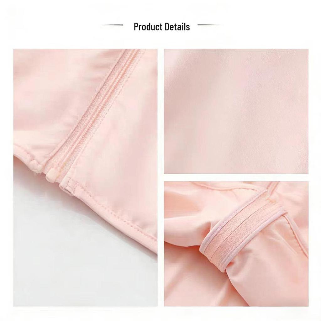 UPF50 Kinder Eisseide Sonnenschutzjacke - Eltern-Kind, Jungen & Mädchen Sommerbekleidung