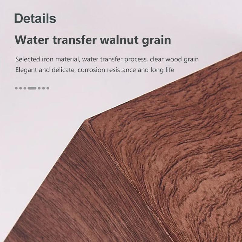 Nordic Wall Lamp Led Up Down Warm Light For Living Room Bedroom Aisle Wall Decor Wood/Walnut Corridor Sconce Decorative Fixture