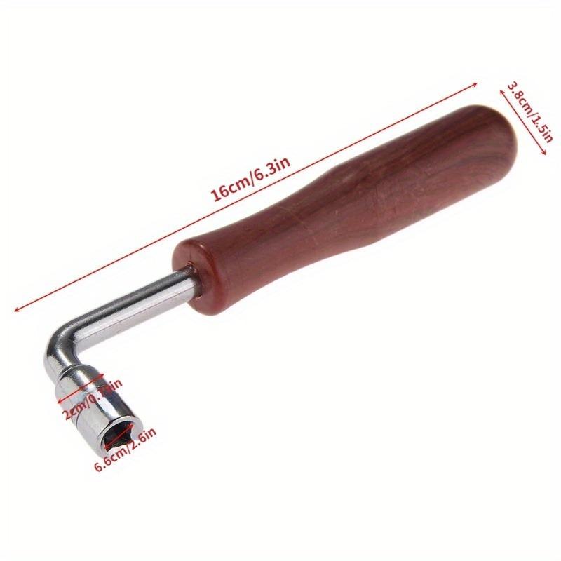 1 stücke Guzheng Klavier Tuning Hammer L-form Vierkantschlüssel Tuner Spanner Spitze String Pin Reparatur Werkzeug für Klavier Guzheng Dropshipping