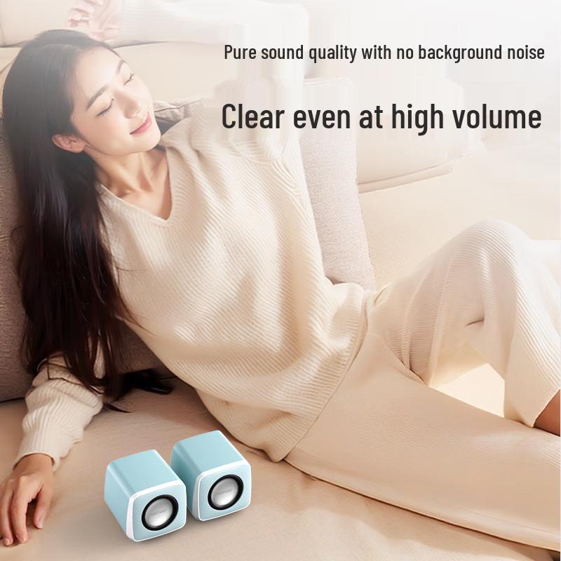 Founder C200 Wired Desktop Computer Speaker