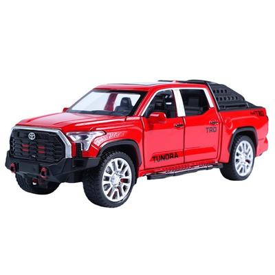 1/32 Toyota Tundra Pickup Alloy Car Carry Tires Off-Road Vehicle Toy Diecasts & Toy Vehicles Car Model Kids Toy Gifts