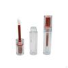 3 Pieces Lip Gloss Tubes Balm Bottles Empty Refillable Small with Brush Clear Lipstick Sample