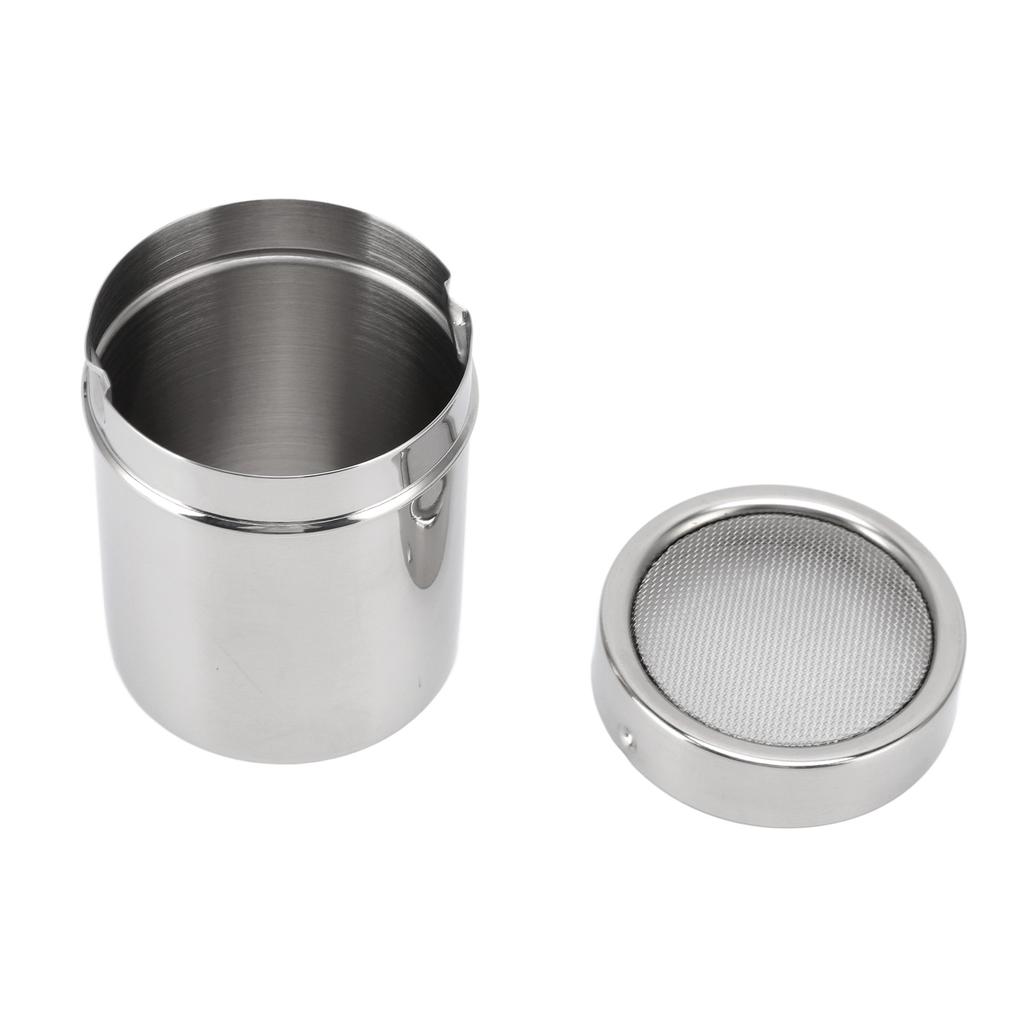 Sugar Shaker Food Grade Stainless Steel Durable Rustproof Widely Used Powder Dispenser for Salt