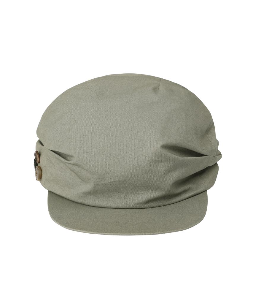 Ohesio Vintage Draped Cap, Khaki