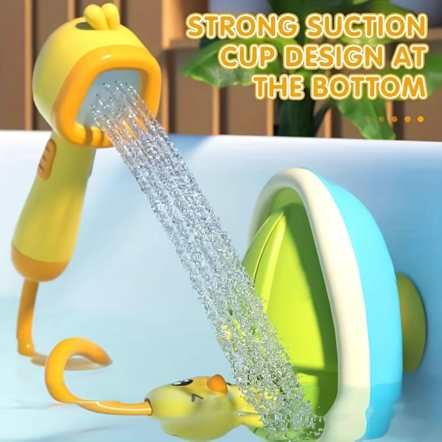 Youngsters Duck Bath Toy with Adjustable Spray Nozzles One Touch Battery Operation Interactive Bath Time Pool Play Toy for Youngsters,