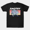Asian Size Cotton Unisex Tshirt Print T-shirt Jimothy The Raccoon T-shirt No-Cut Print Regular Fit