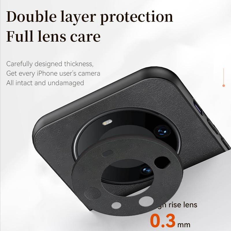 For Huawei Mate 60 60Pro Case Magnetic Holder Shockproof Phone Case For Huawei Mate 60 Pro Mate60 Pro Plus Leather Back Cover