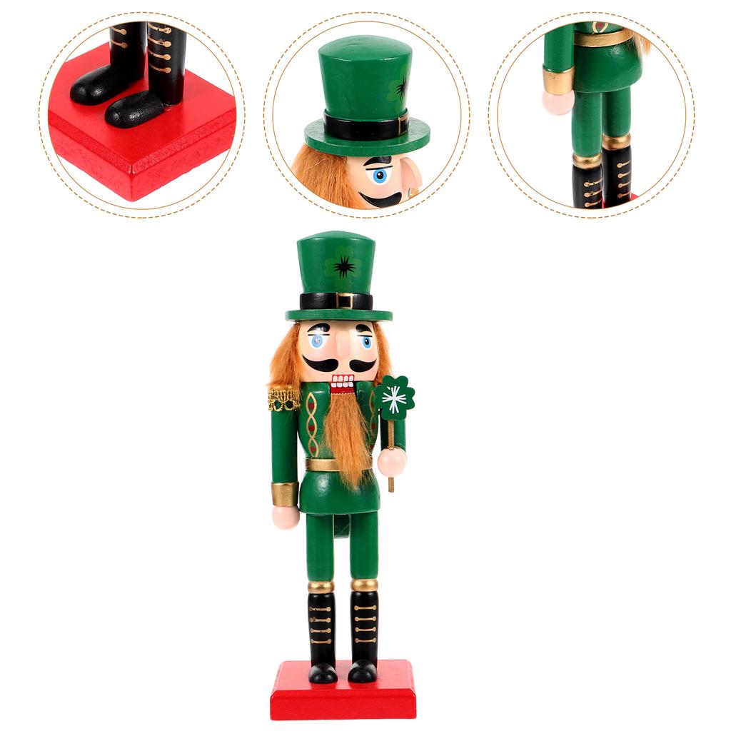 Indoor Puppet Nutcracker Christmas Decorations Outdoor Biscuit Adornment Cookies