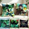 Game Kinich Cushion Cover Short Plush Cushion Cover Double Sided Print Washable Sofa Pillowcase Home Decor Gift
