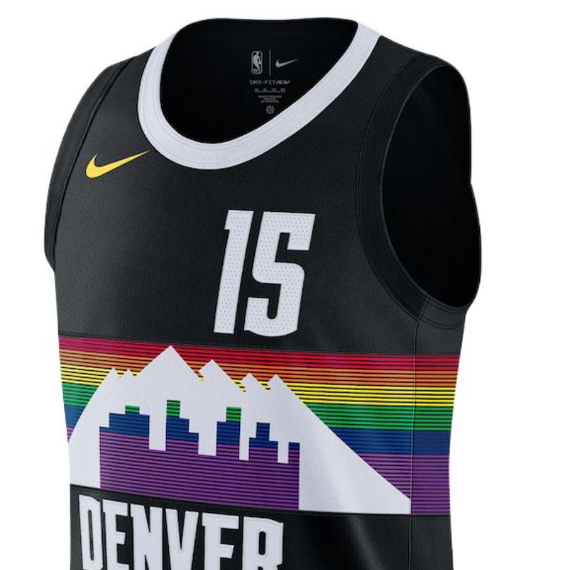 Nike NBA Dri-FIT Sleeveless Printed Pullover Player Edition 25-26 Season Denver Nuggets Nikola Jokic City Edition 15 Basketball Jersey HM6099-011