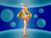 TAMASHII NATIONS Pretty Guardian Sailor Moon Sailor Venus Color 140mm ABS PVC Painted Movable Figure S.H.Figuarts -Animation Edition- Approx. &