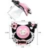 CutiePlusU Adult Pacifier Adult Dummy Big Shield DIY Handmade Pink Kitten -