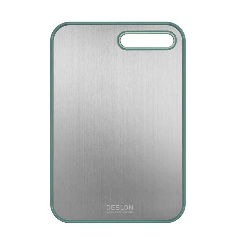 DESLON DFS-CB892B Double-Sided Antibacterial Stainless Steel Cutting Board