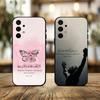 Arabic Quran Islamic Muslim Quotes Phone Case For Samsung Galaxy A73,A72,A71,A70,A53,A52,A51,Others Soft Black Shell