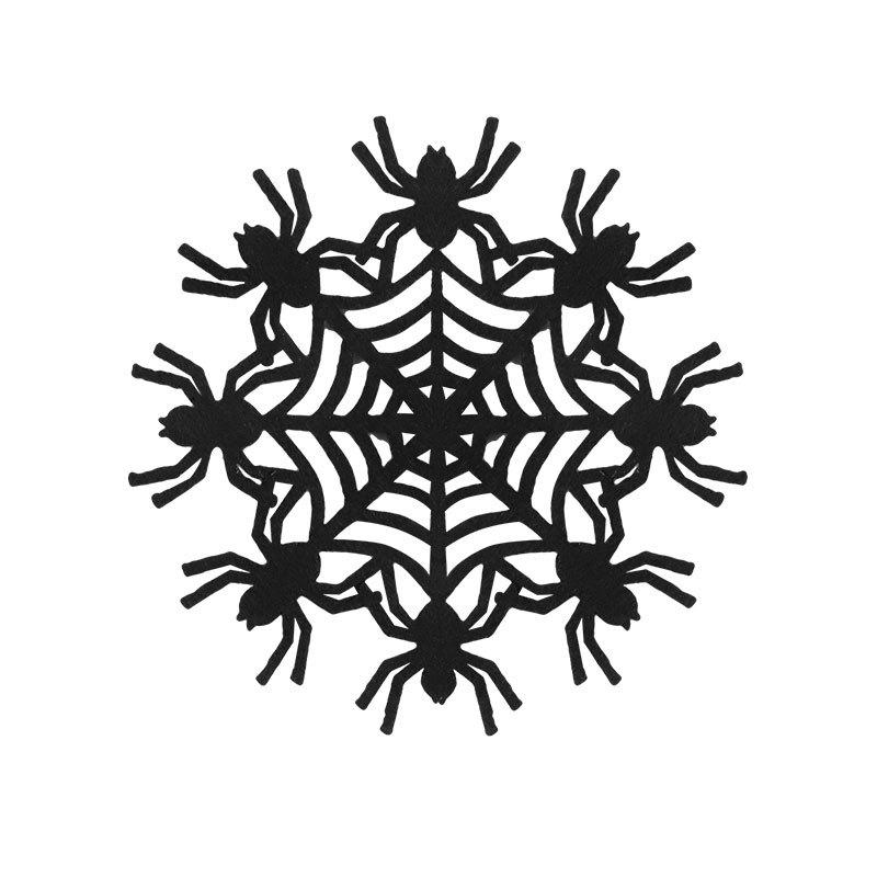 

1PCS Pumpkin Felt Coaster Heat Insulation Anti-scald Coffee Cup Mat Halloween Decor Reusable Kitchen Accessories and For Home