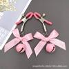 Adjustable Metal Nipple Clamps with Soft Silicone Tips and Decorative Bells with Ribbon Bow for Personal Use and Sensory Stimulation Accessories