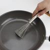 Stainless Steel Pot Brush Effective Oil Stain Removal Non Stick Cookware Scrubber Brush for Kitchen