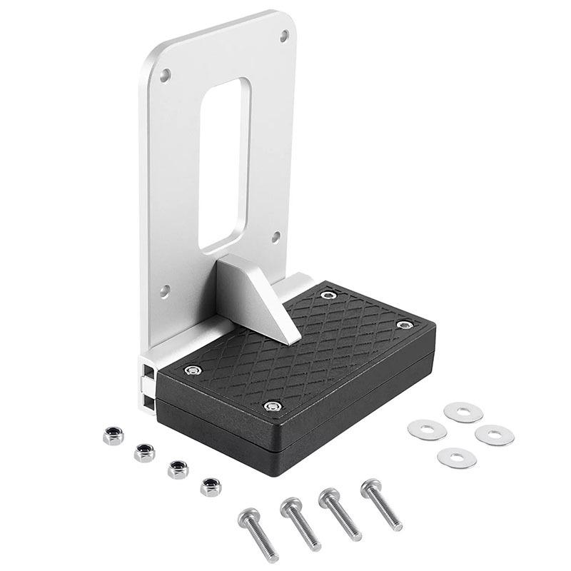 Universal Transom Trolling Motor Mounting Bracket for Kayaks Backing Plate Mount Bracket for Clamp-on Electric Trolling Motors