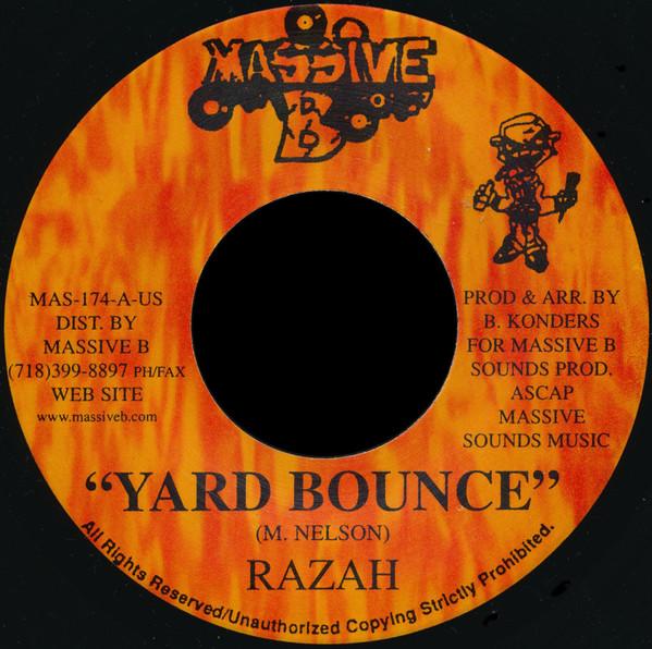 

7inch Record RAZAH / MURDAH INC. - Yard Bounce / Wa-Ba-Le MAS174 Massive B US Reggae, Ska & Dub Used