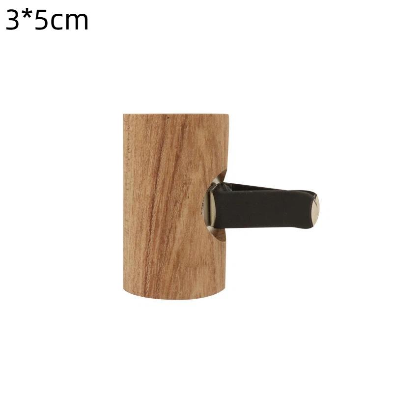 Spherical Wooden Car Essential Oil Diffuser Car Aromatherapy Clip Car Air Freshener Auto Decoration