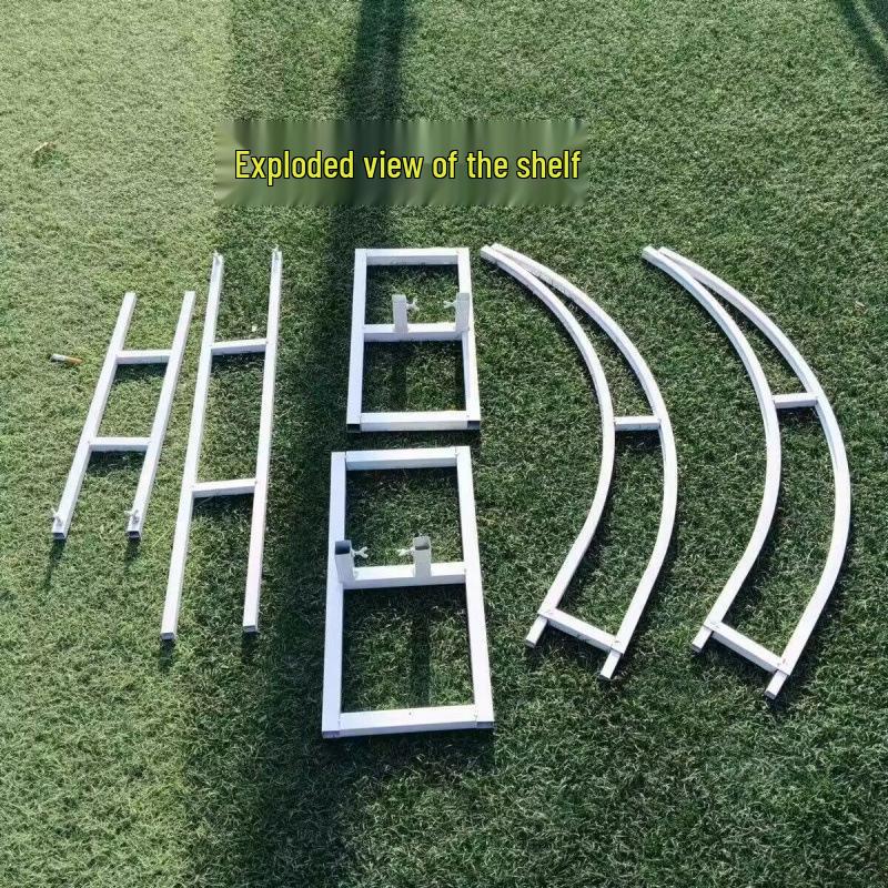 New Outdoor Wedding Arch Flower Stand - Ox Horn Gate Decoration