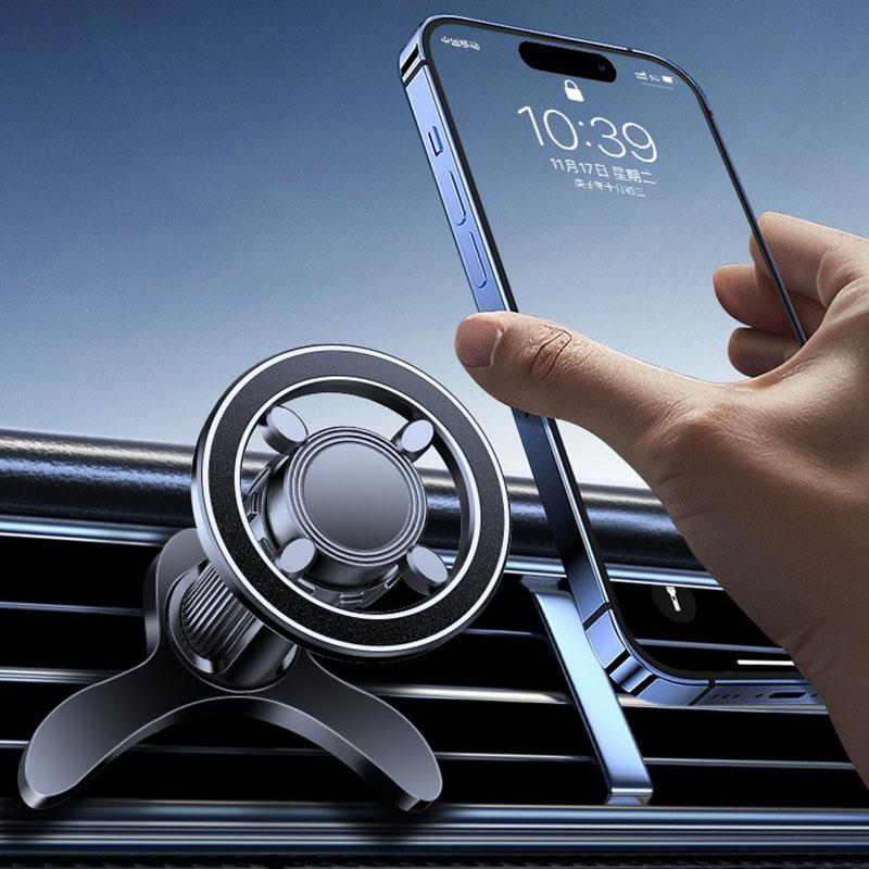 Magnetic Car Phone Holder Stand for Magsafe Car Mount Support GPS Mobile Bracket In Car for IPhone Samsung Xiaomi