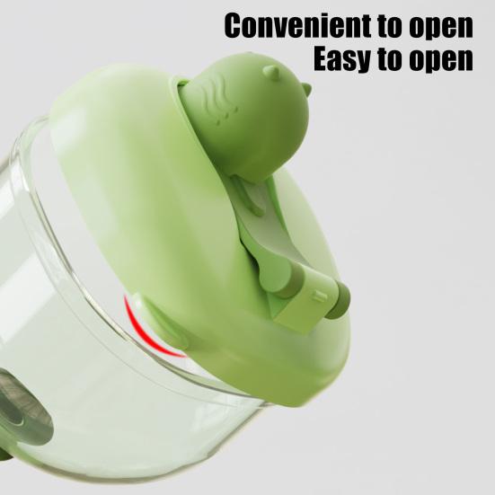 Becher mit Deckel, Strohhalm & Messmarkierungen, Auslaufsicher, Reisebecher, Kinder-Trinkbecher für Party, Geburtstag & Outdoor