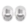Pair of 1 2 Inch NPT Male To 1 2 Inch NPT Female Pipe Fitting Stainless Steel Pipe Fitting Adapter Coupler