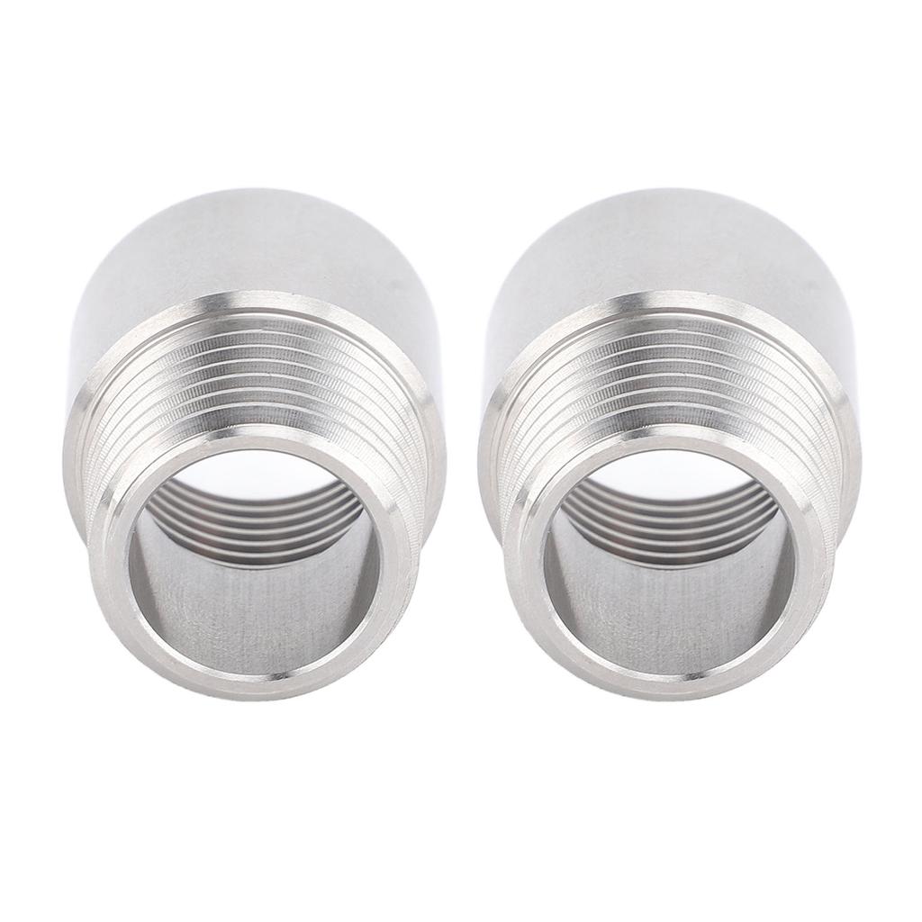 Pair of 1 2 Inch NPT Male To 1 2 Inch NPT Female Pipe Fitting Stainless Steel Pipe Fitting Adapter Coupler