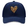 Wild Safari Heart Brush Pattern Sandwich Baseball Cap Sun Cap Outdoor Workouts Hat