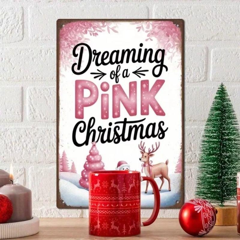 Retro Metal Wall Art Living Room Decor 20x30 cm Tin Sign