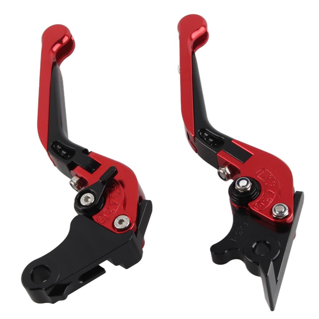 Folding Clutch Lever CNC 6061 Aluminum Alloy Adjustable Length for Trail 125 Monkey 125 Super CUB110 Red