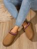 2025 Autumn/Winter Lace Ethnic Style Women's Snow Boots, Plus Size, Thick Cotton