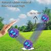 Moon Bouncy Ball for Kids - High Bouncing Space Ball, Easy Grip Stress Relief Toy, Outdoor Fun Party Gift
