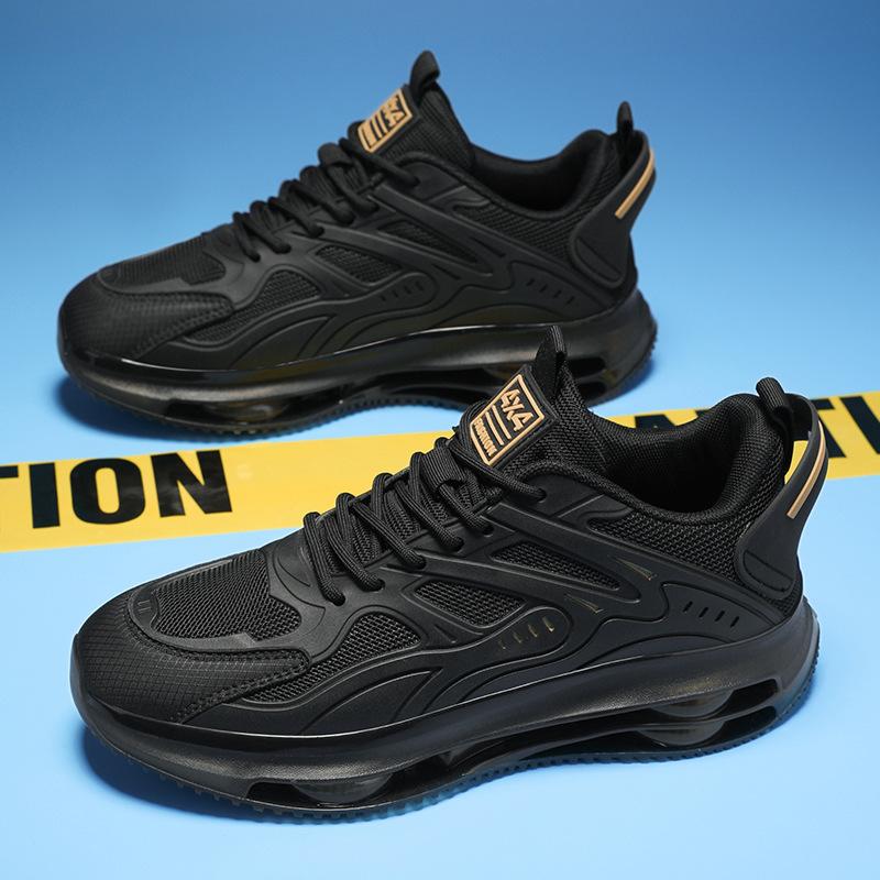 Retro comfortable casual sneakers shock-absorbing air cushion heightening running shoes Darth Vader Daddy shoes
