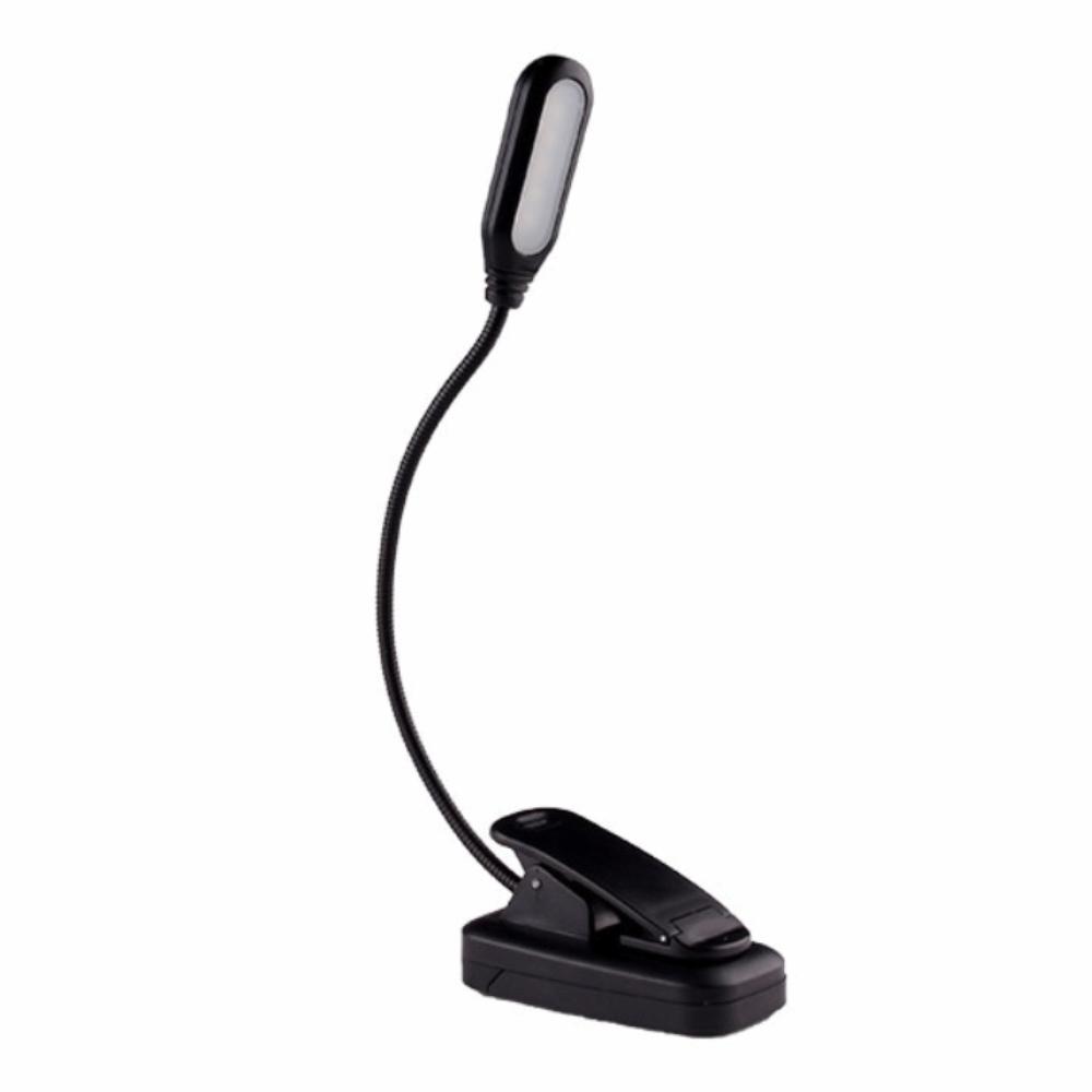 

2025 New LED Reading Lamp No Harm To Eyes With Clip Bedside Lamp Three-Speed Dimming Portable Work Lights Night lighting