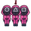 Game Masked Man Pendant Decorations,for Car Rear View Mirror, Bag, Key Chain, Christmas Tree