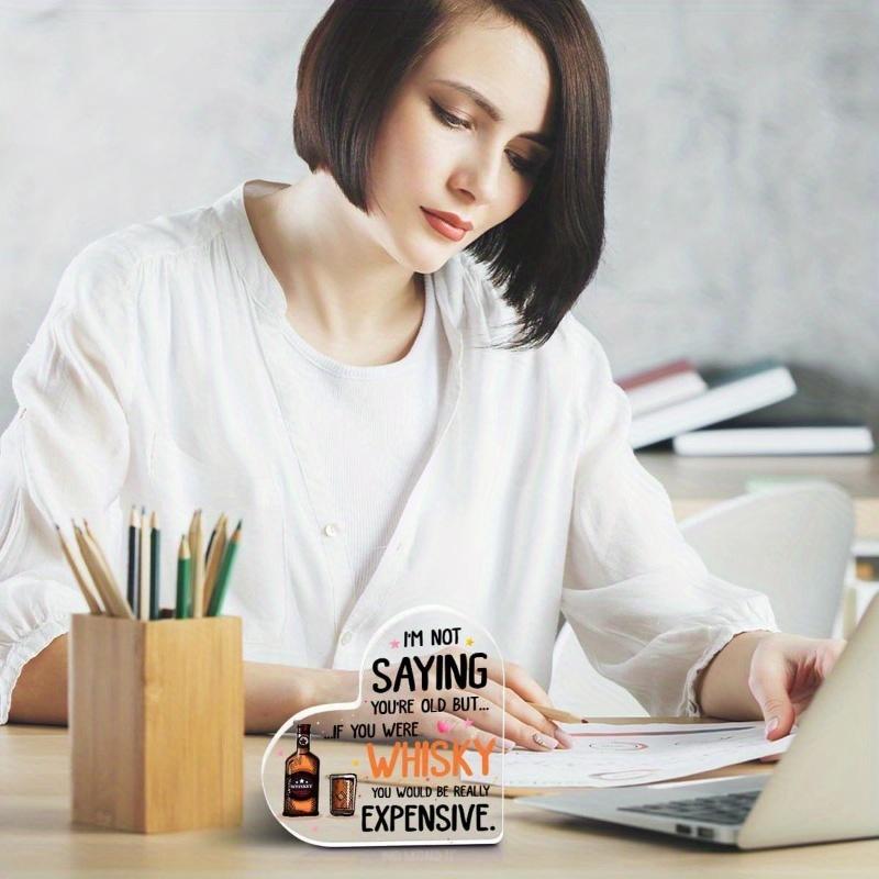 Whisky Humor Heart - Birthday Keepsake for Men with Photography Utility