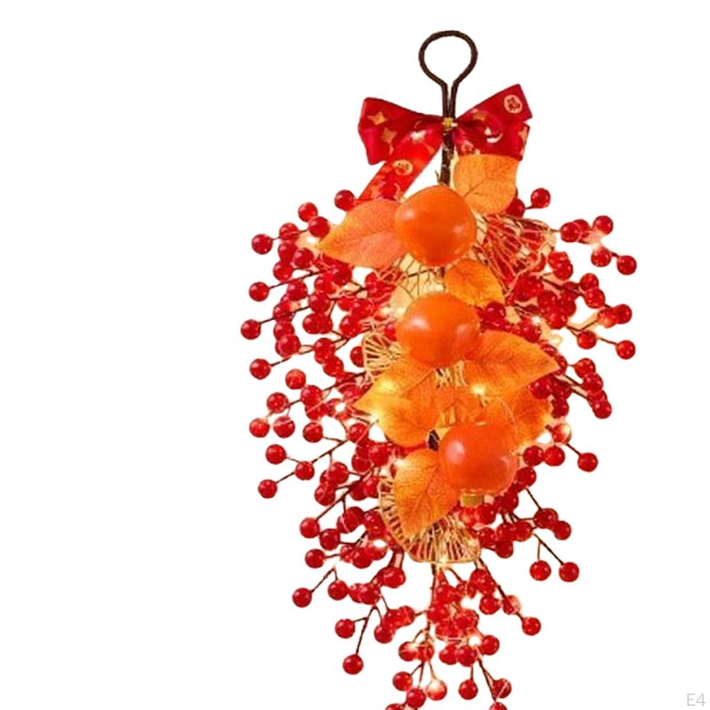 Chinesischer Jahreskranz Girlande Frühlingsfest Türschmuck für Wand