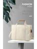 Borsa Mamma in Tela Multi-scomparto: Grande Capacità, Portatile, Opzioni a Spalla e a Tracolla per Essenziali per Mamma e Bambino.