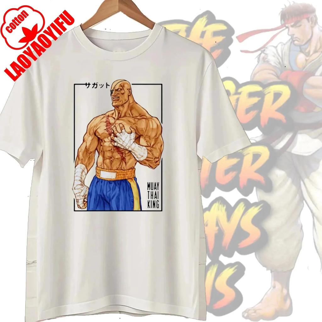 Novelty Street Fighter Select Classic Vintage Essential TShirt Short Sleeve Tees Boyfriend Fashion Clothes Women Men Streetwear