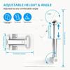 Foldable Mobile Phone Desktop Stand with Adjustable Angle and Height and Silicone Pad for Lifting and Lowering The Phone Stand