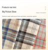 Imitation Linen Breathable Summer Plaid Fabric for Shirts and Dresses