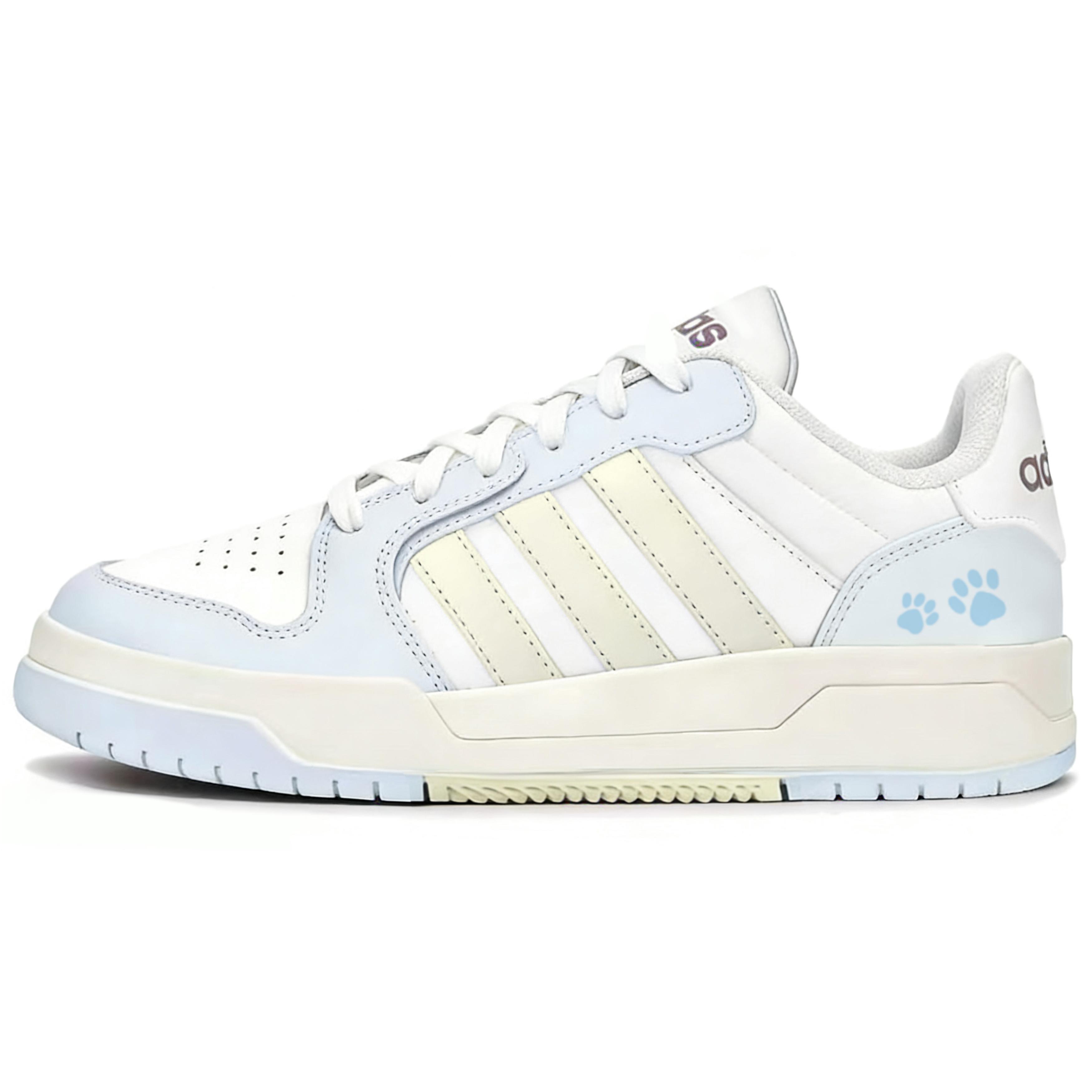 

Adidas Neo Entrap Six Eight, Cotton Meowth Leather Slip Resistant Abrasion Resistant Low top Skateboard Shoes Unisex EH1298(Team901-) 38⅔