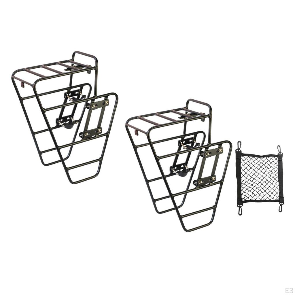 Front Rack, Aluminum Fork Luggage Trunk Carrier