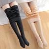 1/2Pcs Women Thermal Stockings Winter Warm Elastic Slim Fleece Tights Pantyhose Thicken Plush High Waist Leggings Stocking Pants