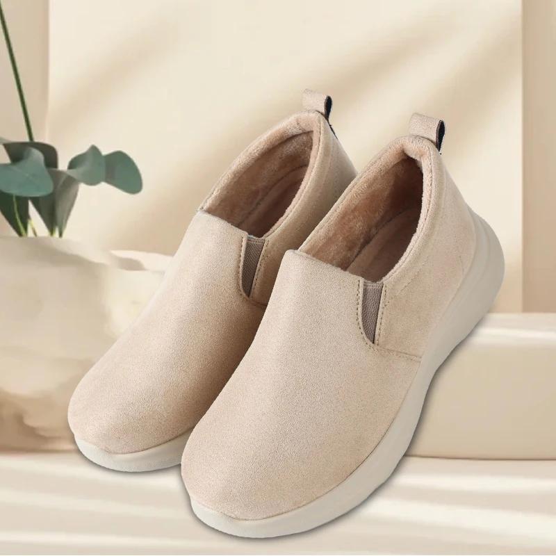 Mode 2024 bottes de neige pour femmes bottes à plateforme bottes d'hiver décontractées pour femmes bottes en cuir peluche antidérapantes pour femmes 39 40